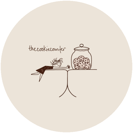 The Cookie Counter illustrated seal